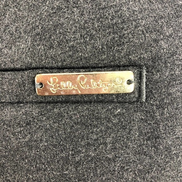 NWOT Lilly Pulitzer High Rise Grey Leggings M - Picture 6 of 12